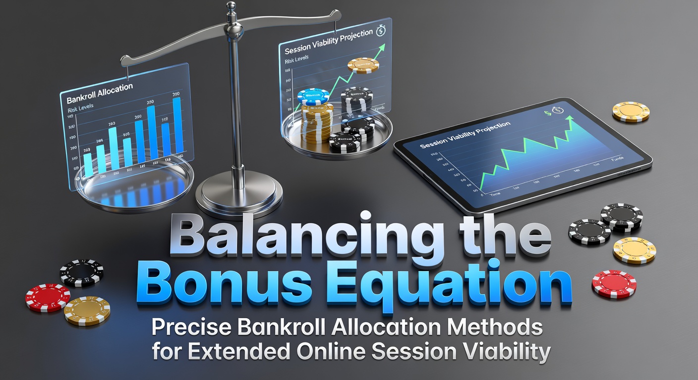 Darstellung von Bankroll-Verteilung und Bonus-Optimierung bei Online-Blackjack-Sessions