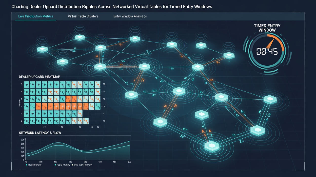 Diagramm mit zeitlichen Einstiegsfenstern und Upcard-Häufigkeiten