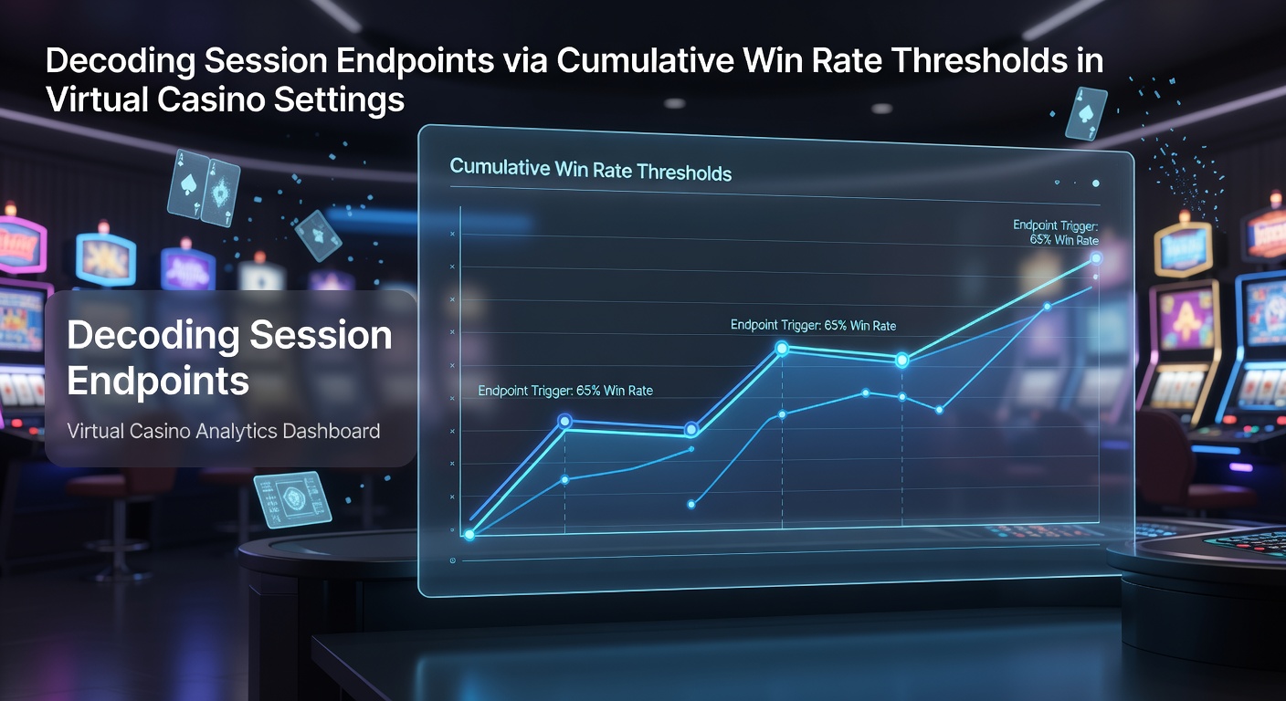 Diagramme und Grafiken zeigen kumulative Win-Rate-Schwellenwerte bei virtuellen Blackjack-Sessions in Online-Casinos