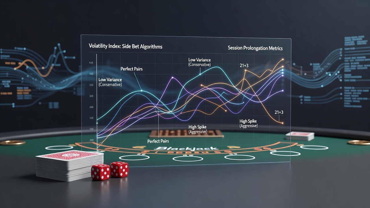 Analyse von Volatilitätsmustern in Blackjack Side Bets über verschiedene Algorithmen