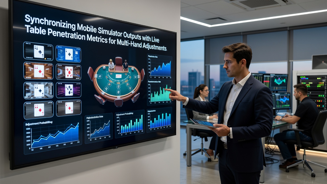 Mobile Simulatoren und Live-Tisch-Penetration-Metriken in Aktion
