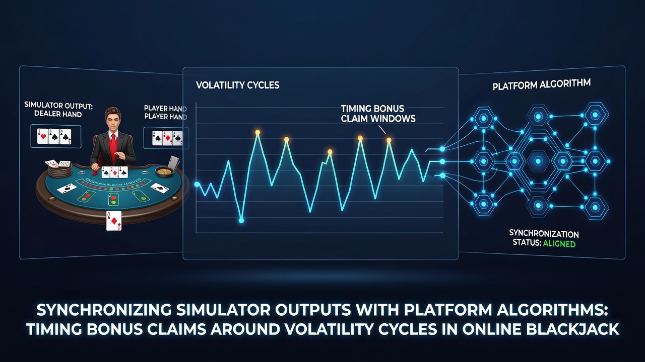 Simulator-Daten und Plattform-Algorithmen bei der Bonus-Timing-Analyse für Online-Blackjack